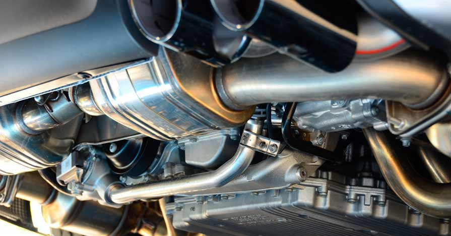 Detailed view of car interior resonator
